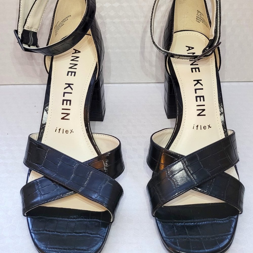 Anne Klein Black Heel Sandal
